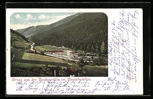 Ansichtskarte Reimsbachthal, Blick auf die Vordermühle