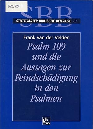 Seller image for Psalm 109 und die Aussage der Feindschdigung in den Psalmen for sale by avelibro OHG