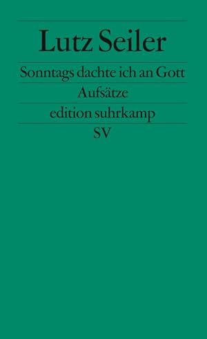 Seller image for Sonntags dachte ich an Gott for sale by BuchWeltWeit Ludwig Meier e.K.