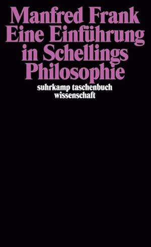 Seller image for Eine Einfhrung in Schellings Philosophie for sale by BuchWeltWeit Ludwig Meier e.K.