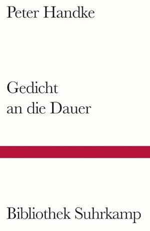 Image du vendeur pour Gedicht an die Dauer mis en vente par BuchWeltWeit Ludwig Meier e.K.