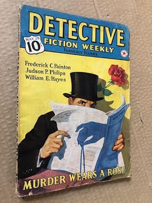 Imagen del vendedor de Detective Fiction Weekly (Formerly Flynn's) Volume CXIX Number 4 May 28, 1938 a la venta por Raymond Tait