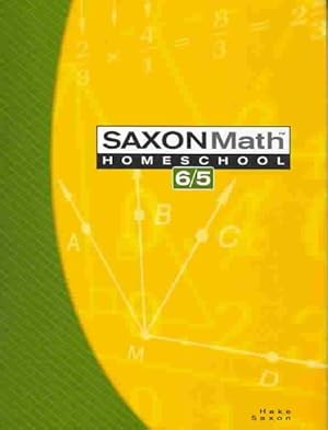 Imagen del vendedor de Math 6/5 : Homes School Edition a la venta por GreatBookPrices