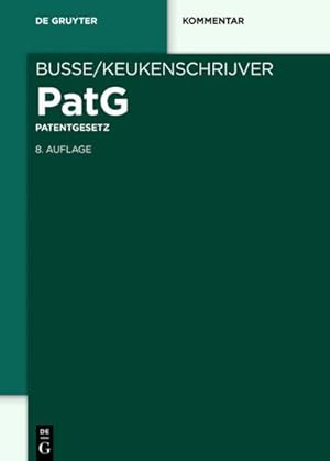 Image du vendeur pour Patentgesetz mis en vente par BuchWeltWeit Ludwig Meier e.K.
