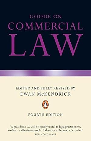Seller image for Goode on Commercial Law: Fourth Edition for sale by WeBuyBooks 2