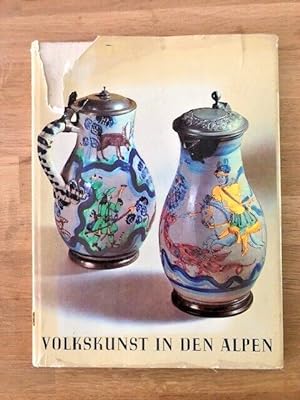 Seller image for VOLKSKUNST IN DEN ALPEN for sale by Happyfish Books