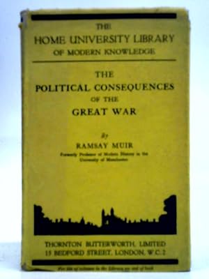 Imagen del vendedor de Political Consequences of the Great War a la venta por World of Rare Books