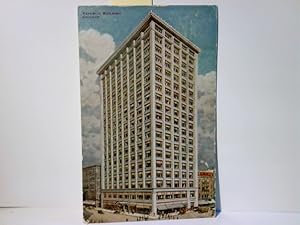 Chicago. Republic Building. USA. Alte Ansichtskarte / Postkarte farbig, gel. 1911. Gebäudeansicht...