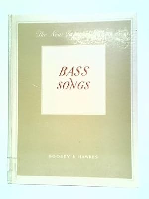 Imagen del vendedor de Bass Songs a la venta por World of Rare Books