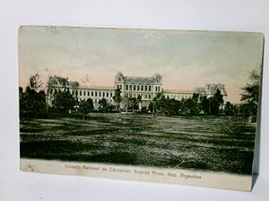 Consejo National de Educacion. Buenos Aires. Rep. Argentinia. Alte Ansichtskarte / Lithographie f...
