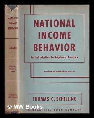 Seller image for National income behavior : an introduction to algebraic analysis for sale by MW Books
