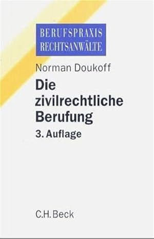 Seller image for Die zivilrechtliche Berufung for sale by Studibuch