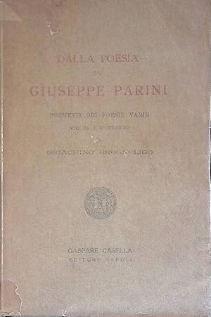 Dalla poesia di Giuseppe Parini poemetti, odi, poesie varie