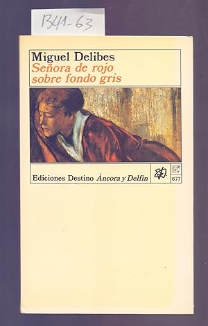 Seller image for SEORA DE ROJO SOBRE FONDO GRIS for sale by Libreria 7 Soles