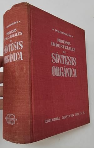 Seller image for Procesos industriales de sntesis orgnica for sale by Librera Mamut