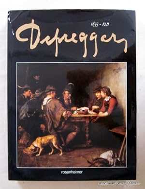 Seller image for Defregger. 1835-1921. 2., erweiterte Auflage. Rosenheim, Rosenheimer Verlagshaus, (1983). Gr.-4to. Mit zahlreichen, teils ganzseitigen u. farbigen Abbildungen. 397 S., 1 Bl. Or.-Lwd. mit Schutzumschlag; dieser vorne mit lngerem Einriss. (ISBN 3475523833). for sale by Jrgen Patzer