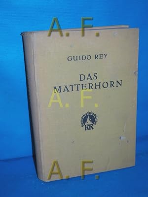 Bild des Verkufers fr Das Matterhorn. zum Verkauf von Antiquarische Fundgrube e.U.