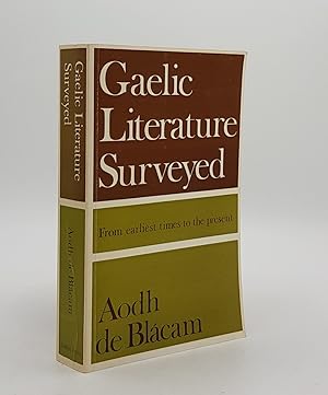 Seller image for GAELIC LITERATURE SURVEYED for sale by Rothwell & Dunworth (ABA, ILAB)
