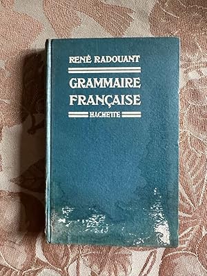 Image du vendeur pour Grammaire franaise mis en vente par Dmons et Merveilles