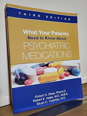 Bild des Verkufers fr What Your Patients Need to Know about Psychiatric Medications zum Verkauf von Losaw Service