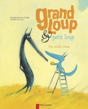 Seller image for Grand loup & petit loup une si belle orange - Nadine Brun-Cosme for sale by Book Hmisphres