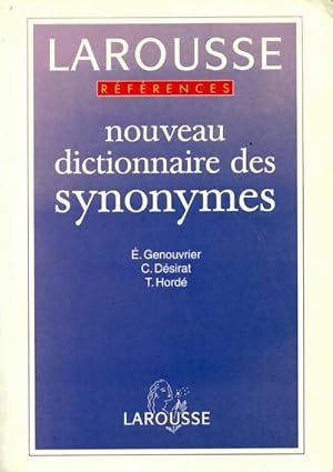 Nouveau dictionnaire des synonymes - Genouvrier-E+Desirat-C