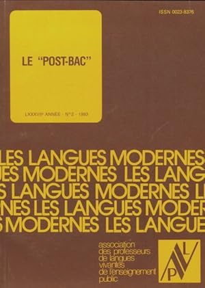 Les langues modernes n 2 87e ann e - Collectif