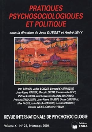 Revue internationale de psychosociologie Volume X n?22 - Collectif