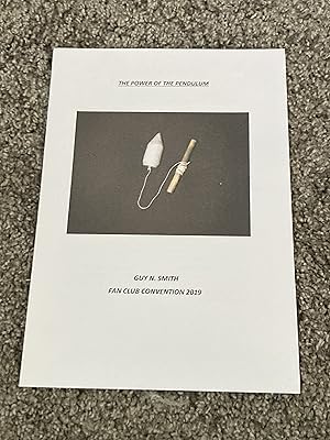 Seller image for THE POWER OF THE PENDULUM: SIGNED SHORT STORY / PAMPHLET for sale by Books for Collectors