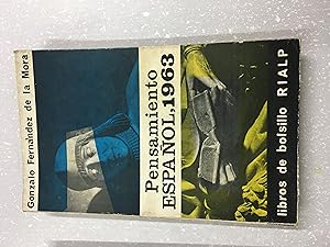 Imagen del vendedor de Pensamiento espaol 1963 a la venta por Libros nicos