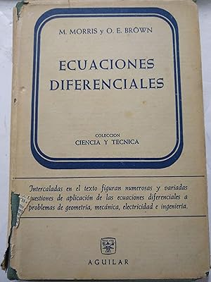 Seller image for Ecuaciones diferenciales for sale by Libros nicos