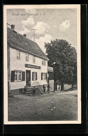 Ansichtskarte Usingen / Taunus, Gasthaus zur Linde