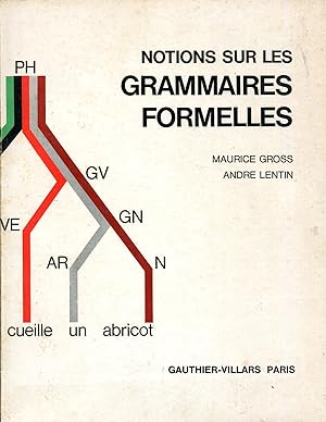 Image du vendeur pour Notions sur les grammaires formelles mis en vente par Sylvain Par