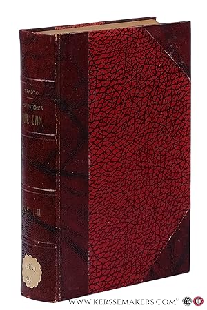 Image du vendeur pour Institutiones Iuris Canonici ad normam novi codicis. Accedunt pro hispanis lecciones de disciplina eclesiastica de Espana [ 2 volumes in 1 binding ]. mis en vente par Emile Kerssemakers ILAB