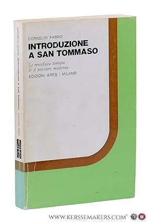 Bild des Verkufers fr Introduzione a San Tommaso. La metafisica tomista & il pensiero moderno. zum Verkauf von Emile Kerssemakers ILAB