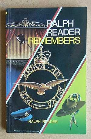 Imagen del vendedor de Ralph Reader Remembers. a la venta por N. G. Lawrie Books