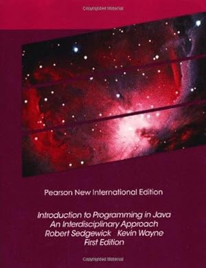 Immagine del venditore per Introduction to Programming in Java: An Interdisciplinary Approach venduto da WeBuyBooks