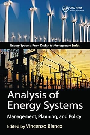 Imagen del vendedor de Analysis of Energy Systems: Management, Planning and Policy a la venta por WeBuyBooks