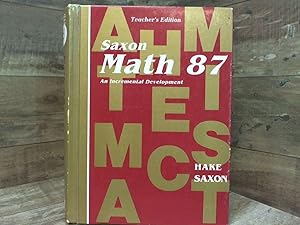 Seller image for Math 87 (Saxon Math 8/7) for sale by Archives Books inc.