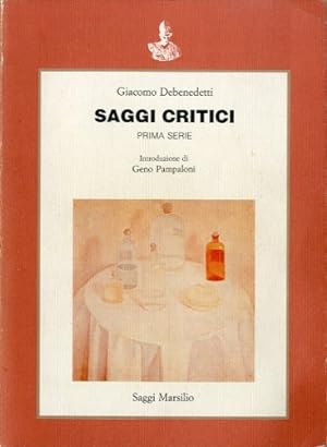Image du vendeur pour Saggi critici. Prima serie. mis en vente par LIBET - Libreria del Riacquisto
