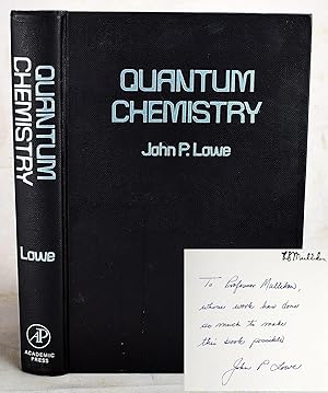 Seller image for Quantum Chemistry (Inscribed Presentation copy from Nobel Prize Winner Robert Mulliken's Library) for sale by Sequitur Books