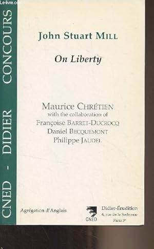 Bild des Verkufers fr On liberty, by John Stuart Mill zum Verkauf von Le-Livre