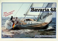 Bild des Verkufers fr Original brochure Bavaria 42 Caribic Sailing Boat zum Verkauf von nautiek