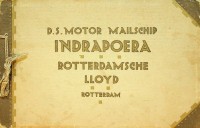 Seller image for Brochure D.S. Motor Mailship Indrapoera for sale by nautiek