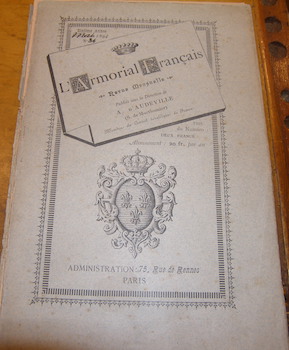 Image du vendeur pour L'Armorial Francais. No. 84. mis en vente par Wittenborn Art Books