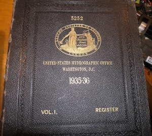 Lloyd's Register Of Shipping. 1935-36. 5252. US Hydrographic Office Washington, DC. Volume I. Reg...