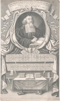 Bild des Verkufers fr Portrait of Abraham Calovius (German Lutheran theologian, 1612-1686). zum Verkauf von Wittenborn Art Books