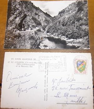 Two ALS Postcards sent to Laurent Gilbert, postmarked 1961, each with a French scene on verso.