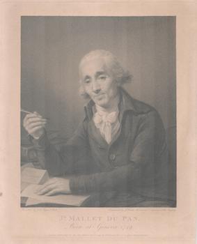 Imagen del vendedor de Portrait of Jacques Mallet du Pan (French journalist, 1749-1800). a la venta por Wittenborn Art Books