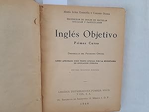 Imagen del vendedor de Ingls Objetivo. Primer curso. a la venta por Librera "Franz Kafka" Mxico.